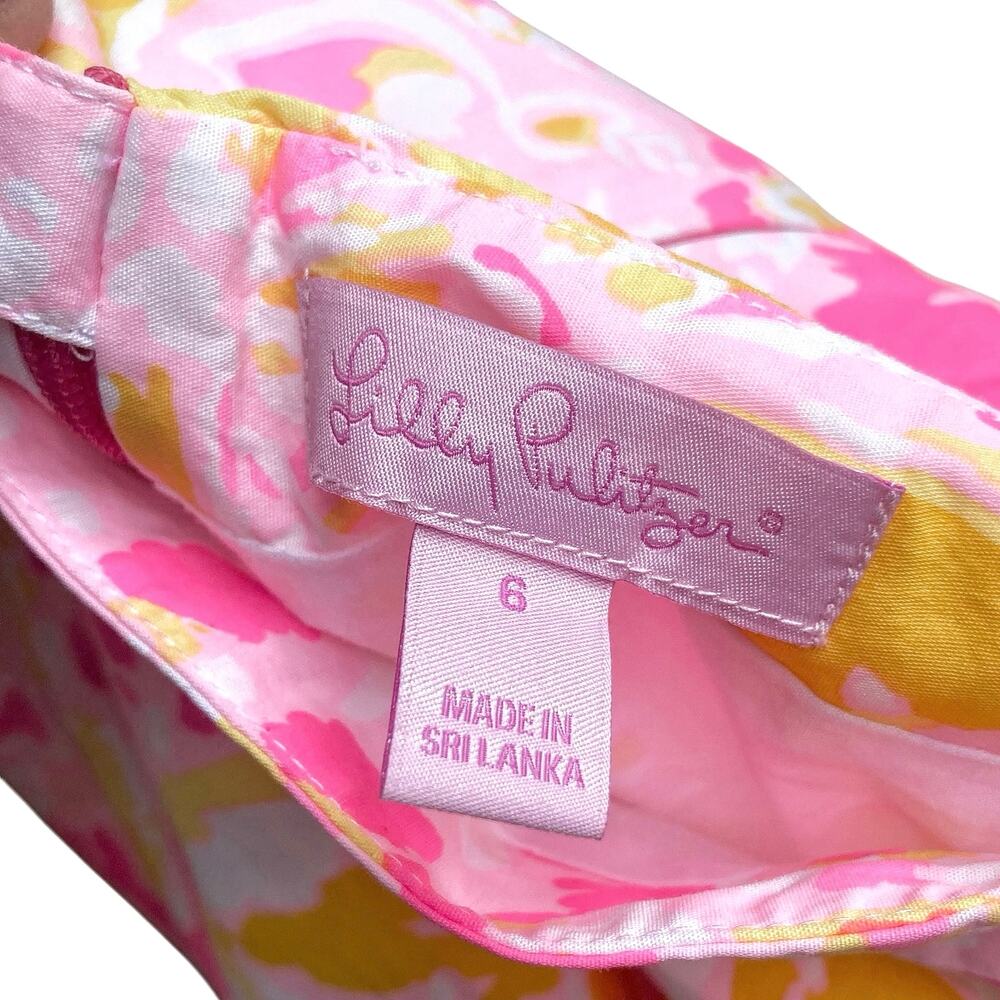 Lilly Pulitzer Levy Fit & Flare Skirt Ooh La La Kir Royal Pink Y2K Preppy Mini - Picture 9 of 15